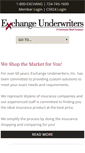 Mobile Screenshot of exchangeunderwriters.com